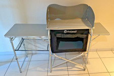 OUTWELL Küchenschrank, Campingküche inkl. Windschutz