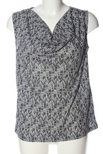 B.YOUNG Wasserfalltop Damen Top Gr. DE 36 schwarz-weiß Casual-Look