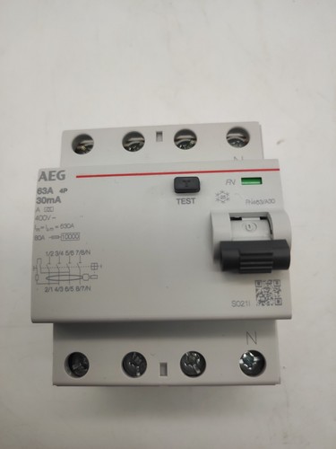Aeg schutzschalter 4p - a,