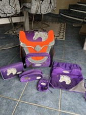 Schulranzen-Set Sammies by Samsonite Optilight Pferd lila 5tlg.