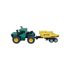 LEGO 42136 Technic John Deere 9620R 4WD Tractor Traktor m. Kippanhänger komplett