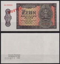 [31536] - Musternote: DDR: 10