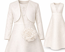 Kommunionkleid Bolero Tasche