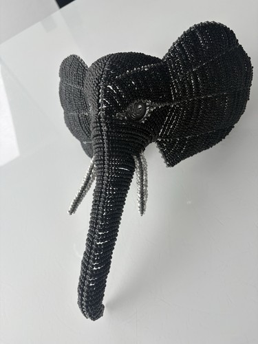 Elefant aus perlen - elefant,