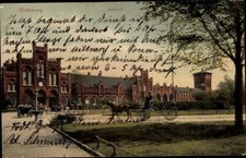 Ak Oldenburg im Großherzogtum Oldenburg, Bahnhof - 10800937