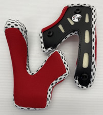 Airoh Wangenpolster Stelt Rot Ersatz Helm MX Moto Cross Enduro Offroad