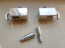 1 Paar Schließhaken für Drehstangenschlösser , Fa.Lehmann , Schloss Möbelschloss