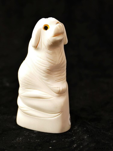 Knochenfigur hund labrador - knochenfigur,