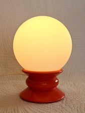 Tischleuchte Kugellampe Orange