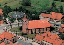Bleckede St Jacobi Kirche Fliegeraufnahme