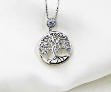 Silberschmuck Baum des Lebens