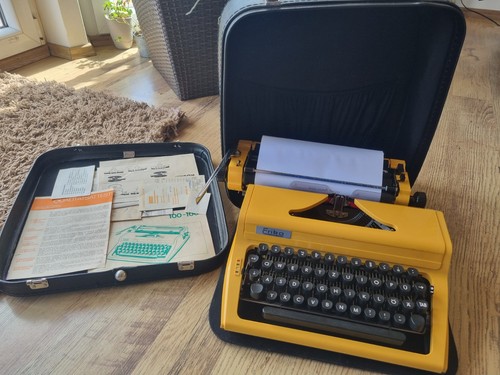 Vintage ddr schreibmaschine - ddr,
