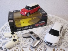 RASTAR  JAMARA   -  Mini Cooper S + Audi Q5 - 2  ferngesteuerte Autos -  1 : 24