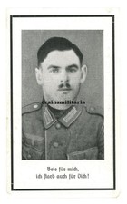 Orig. Sterbebild Grenadier