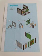 Playmobil 3786 NUR Bauplan Beschreibung für Western Saloon G8