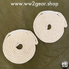 WW2 US Army Pup Tent Ropes x2