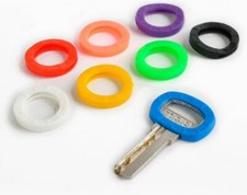 5x Schlüssel Gummi Ringe