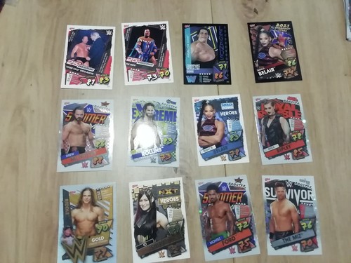 75x wwe topps slam attax - 75x,