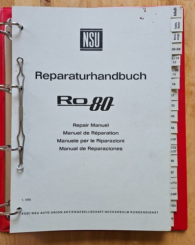Nsu reparaturhandbuch - nsu, ro