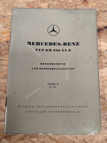 Mercedes benz typ - mercedes, om