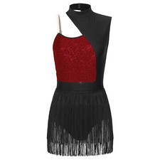 Damen Kleid Samba Tanzkleid