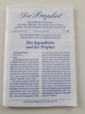 Der Prophet, Nr. 10 Der Jugendliche und der Prophet