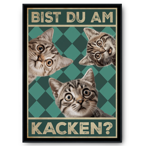 Bist kacken katzen - du,