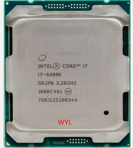 Intel core 6900k - core, sr2p8