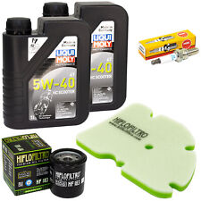 Wartung für Vespa GTS 300 i.e. ie 08-23 Set Öl 2L Luftfilter Ölfilter Zündkerze