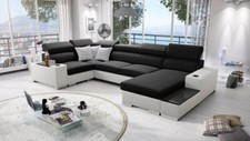 Wohzimmer sofa form - sofa, u-form