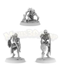 Guerreros Esqueléticos: Los Renacidos de la Tumba - Pack (3M)