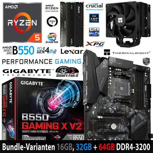 Bundle amd ryzen 5700x - pc, 7