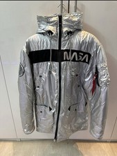 Alpha Industries N-3B Nasa Jacke Silber