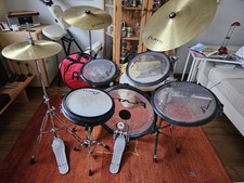 ARBITER Flats Komplettes Drumset Schlagzeug Set "DAS LEISESCHLAGZEUG"