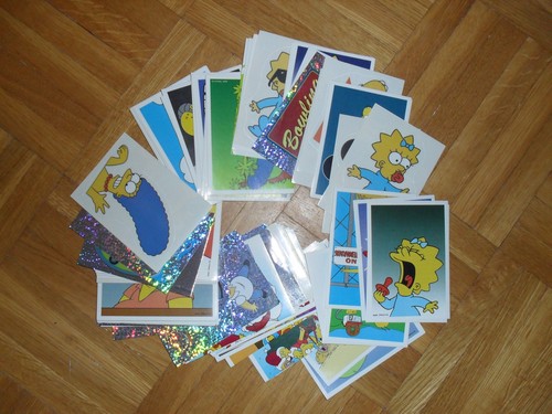The simpsons sticker panini - the,