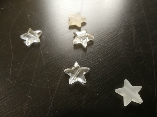 Mini sterne acryl zum - 80,