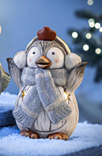 LED-Deko Pinguin "Yuki", 30cm