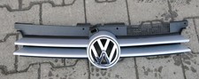 VW Golf 4 Grill Kühlergrill VW Zeichen Logo silber LB7Z