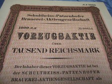 Dokument , historisch , Aktie