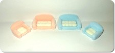 Miniatur Sessel, Sofa, Couch -
