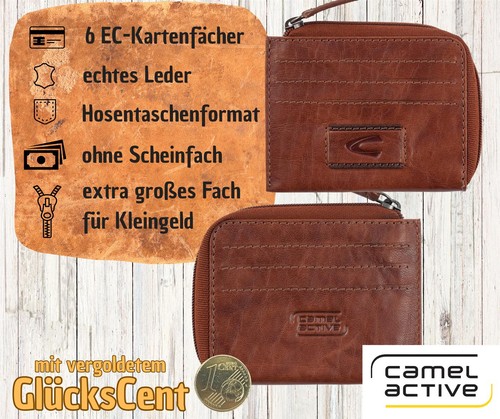 Camel active herren - camel, geldbörse