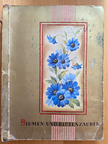 Zigarettenbilderalbum blumen - zigarettenbilderalbum,, blumen-