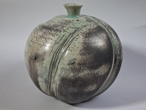 Studiokeramik raku vase - vase,