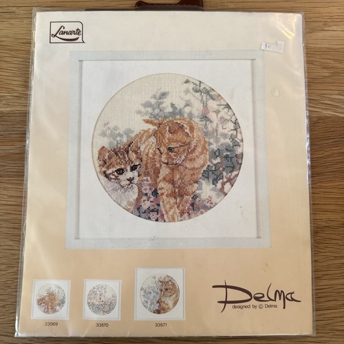 Lanarte cross stitch kit - cross,