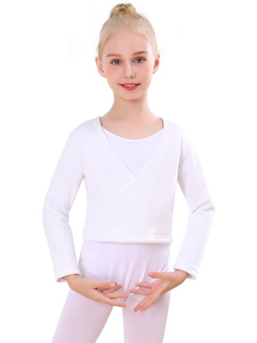 Kinder ballett wickeljacke mit - wickeljacke,