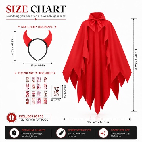 Teufel kostüm damen - kostüm,