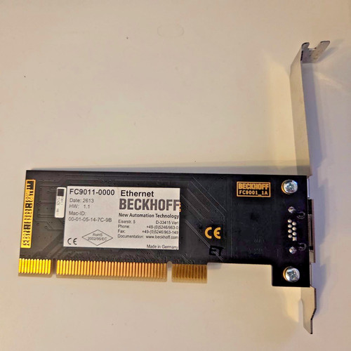 Beckhoff fc9011 0000 - beckhoff, fc9011-0000