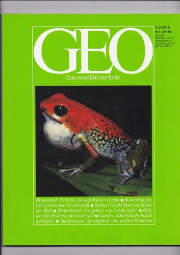 Geo juli 1982 - /,