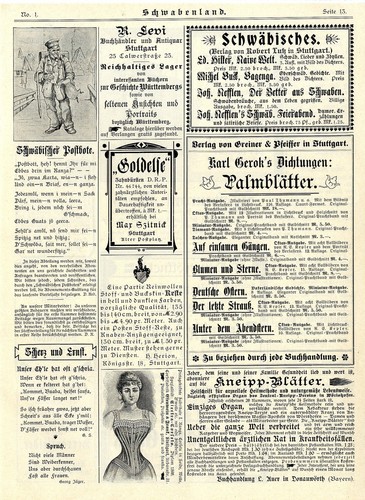 Historische annoncen stuttgart - historische,
