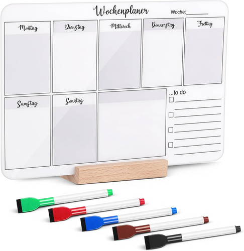 Acryl wochenplaner tafel - tafel, mit